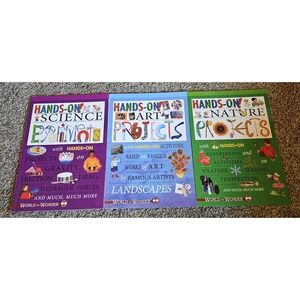 World Of Wonder Hands On Books ART, EXPERIMENTS, NATURE